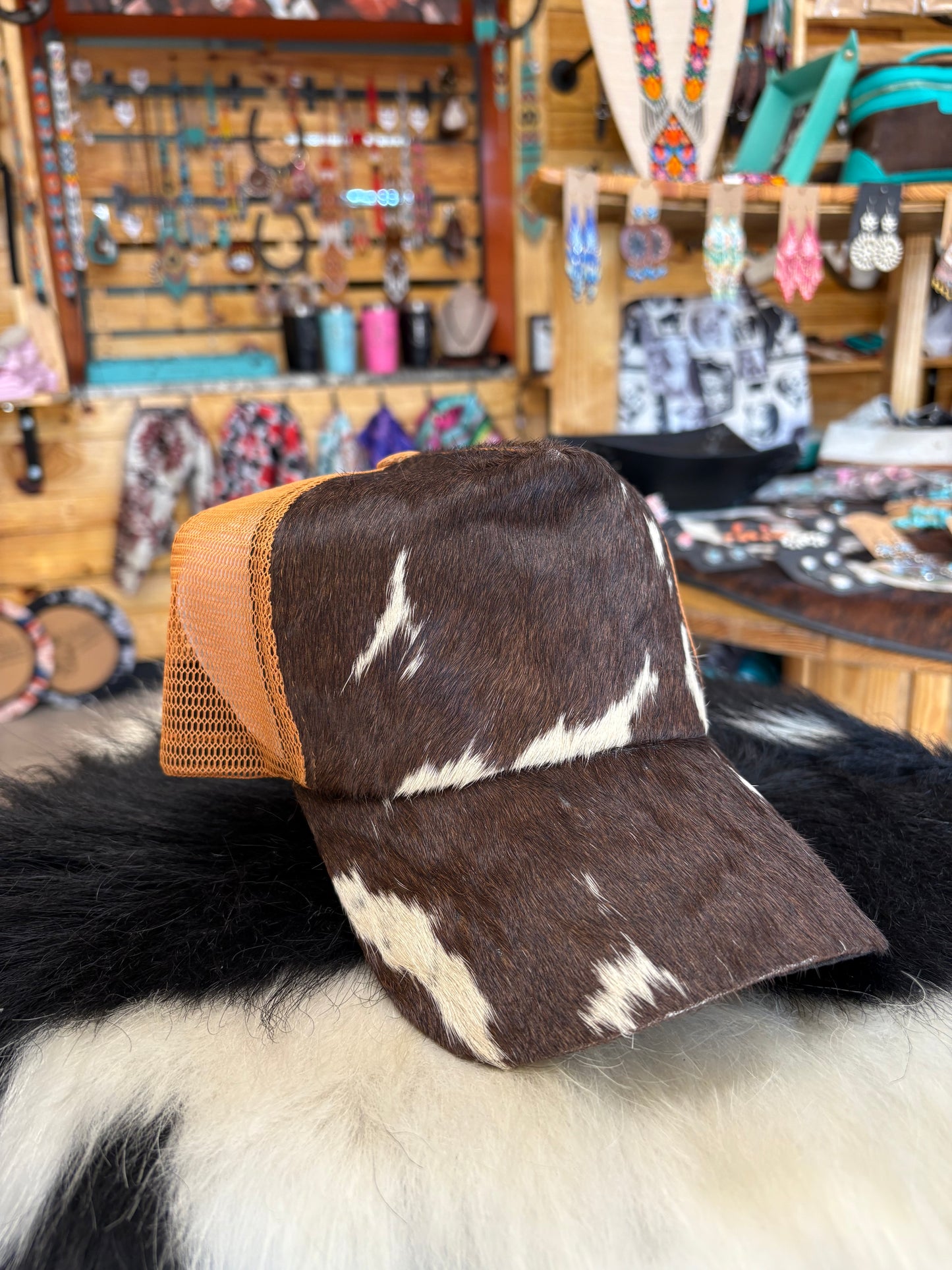 Cowhide Cap