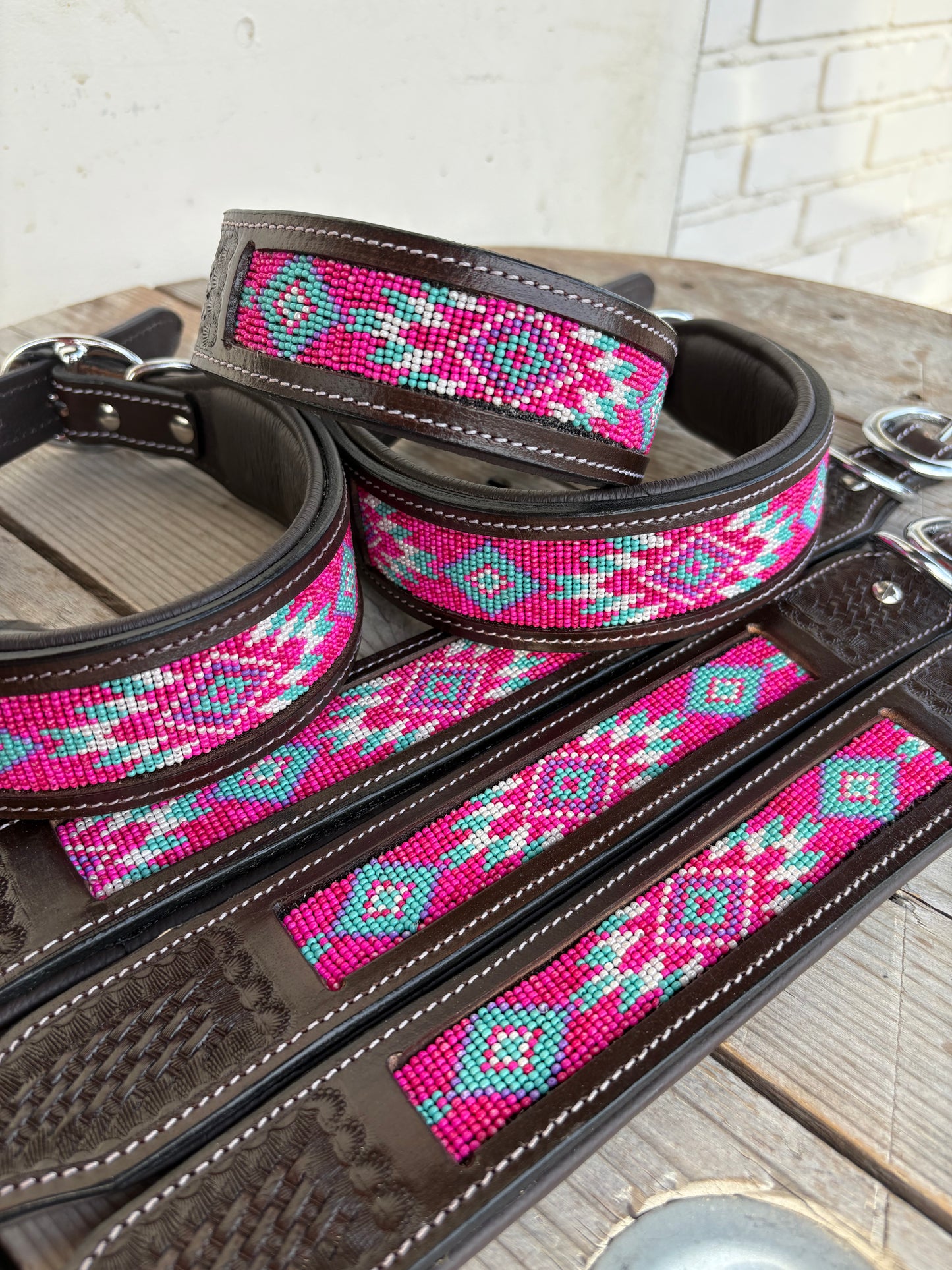 Cotton Candy Dog Collar