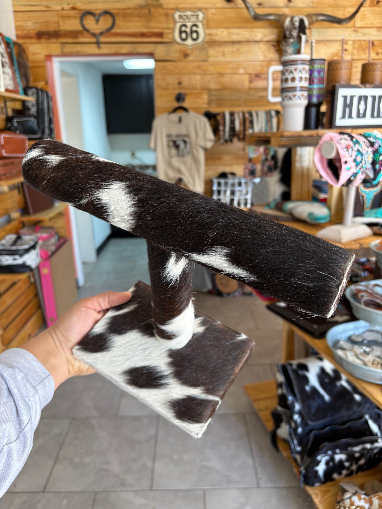 Cowhide Bracelet Display