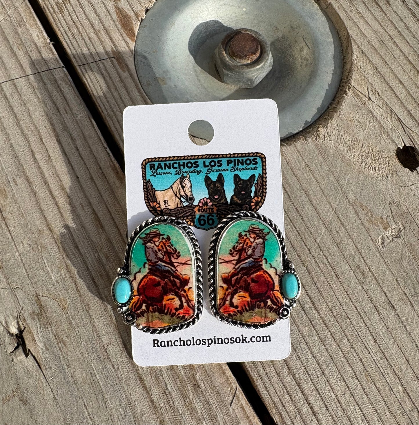 Cowgirl Post Earrings