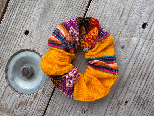 Tribal Scrunchie Hair Tie