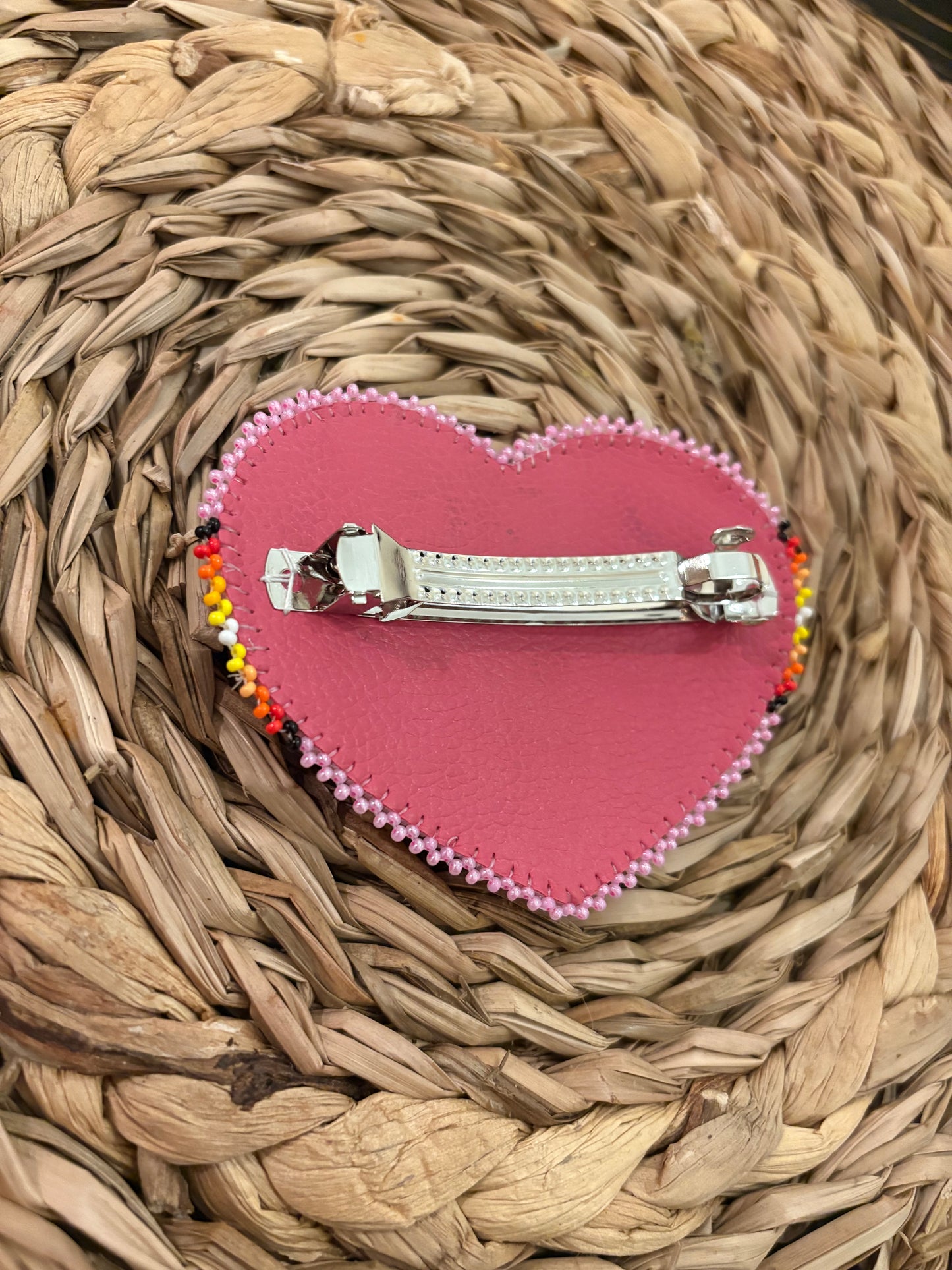 Heart Barrette Hair Clip