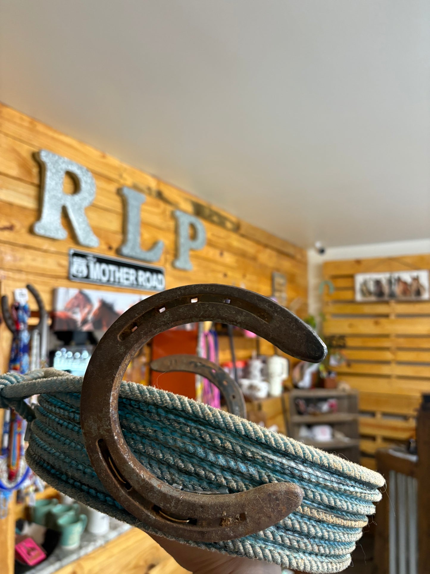 Rope Tray - Horseshoe Handles