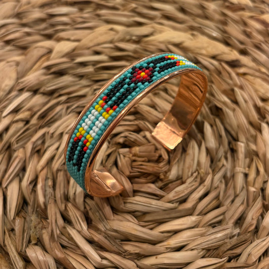 Turquoise Copper Cuff