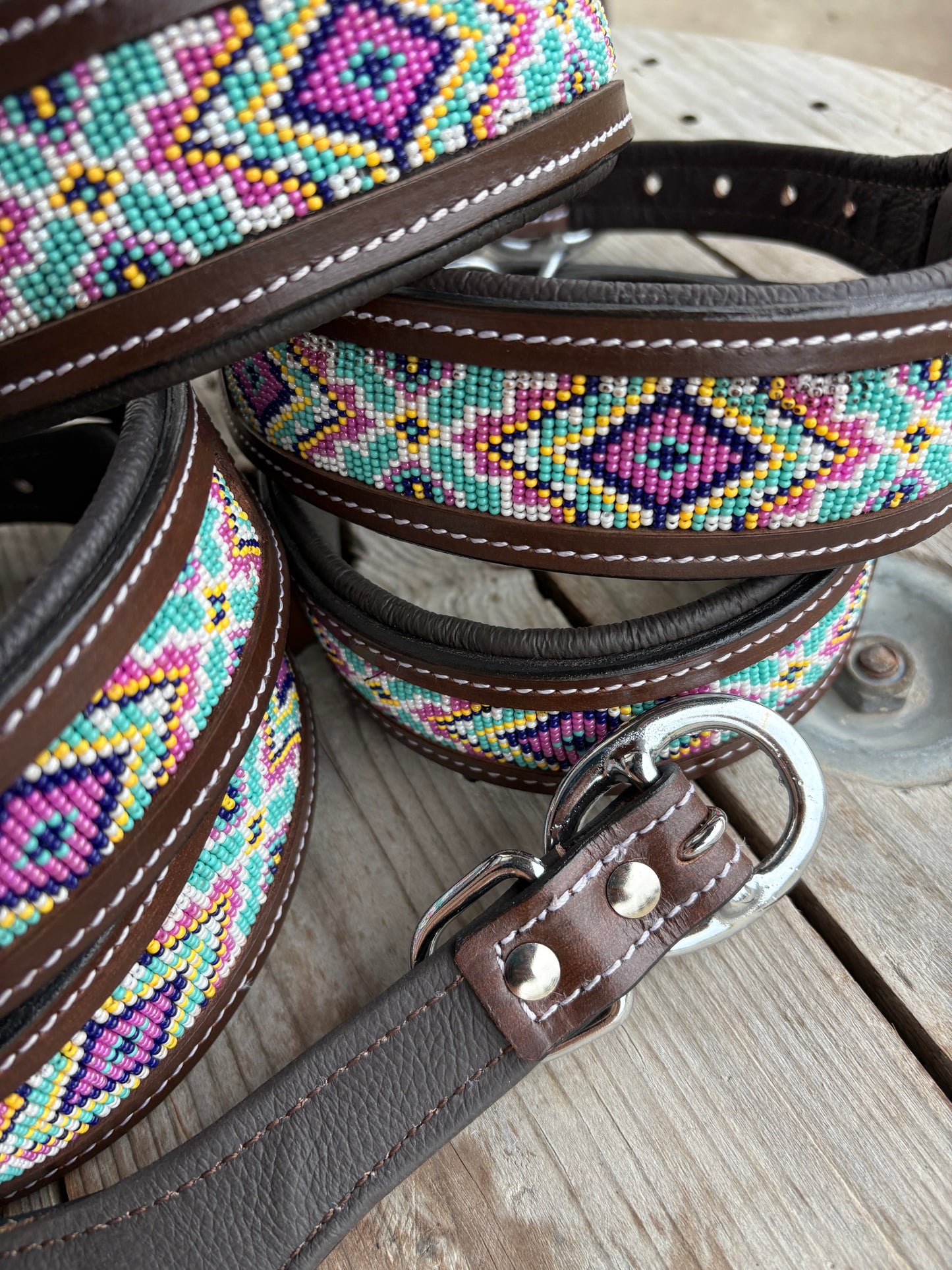 Purple Gypsy Dog Collar