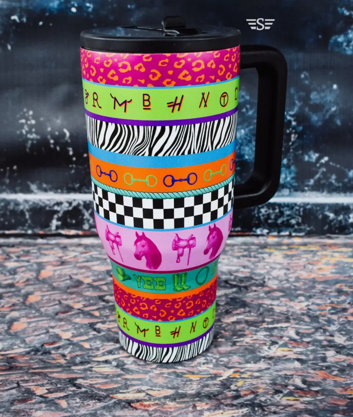 Neon Rodeo Tumbler - 32oz
