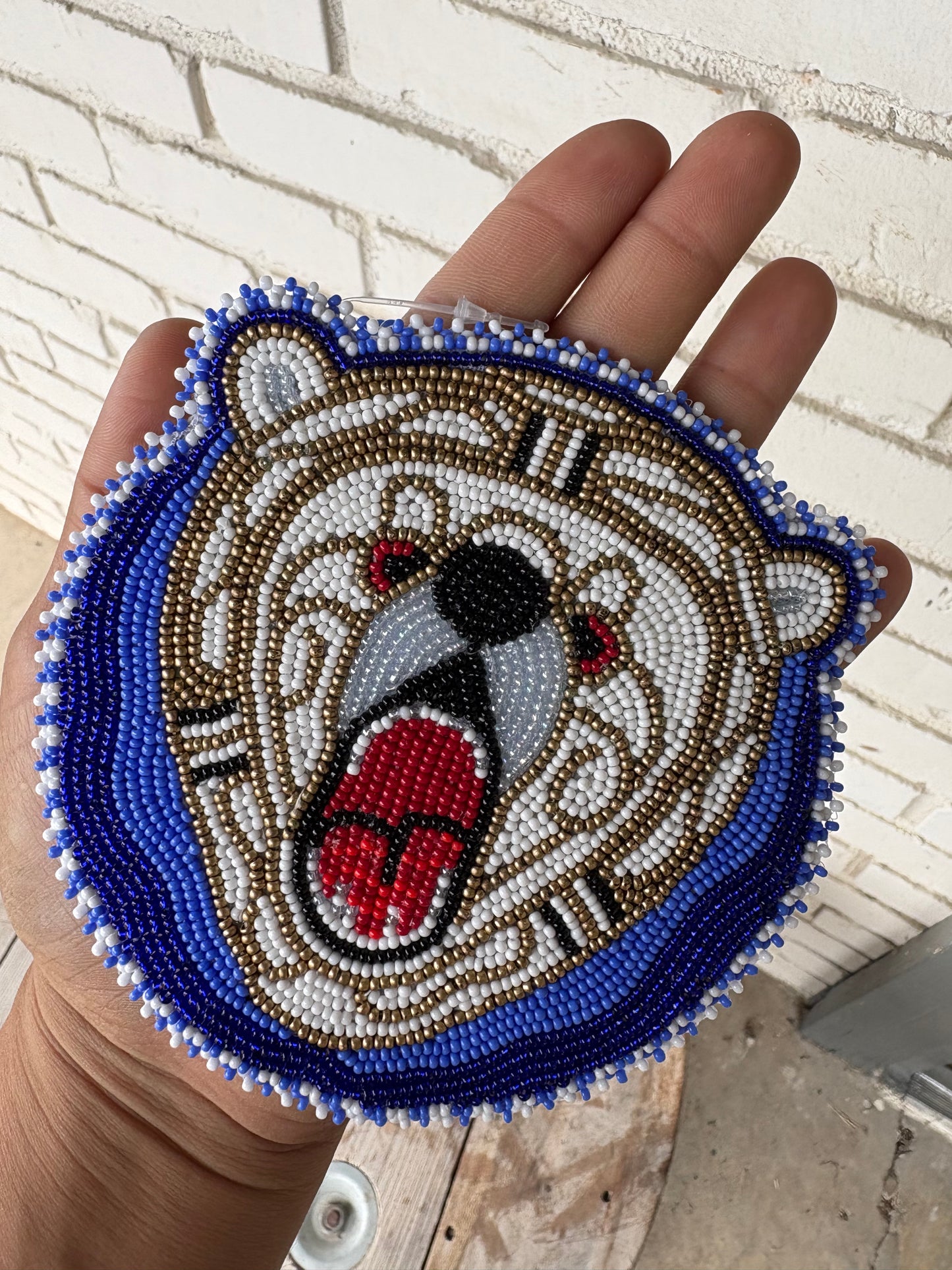Bear Pendant Necklace + Earrings
