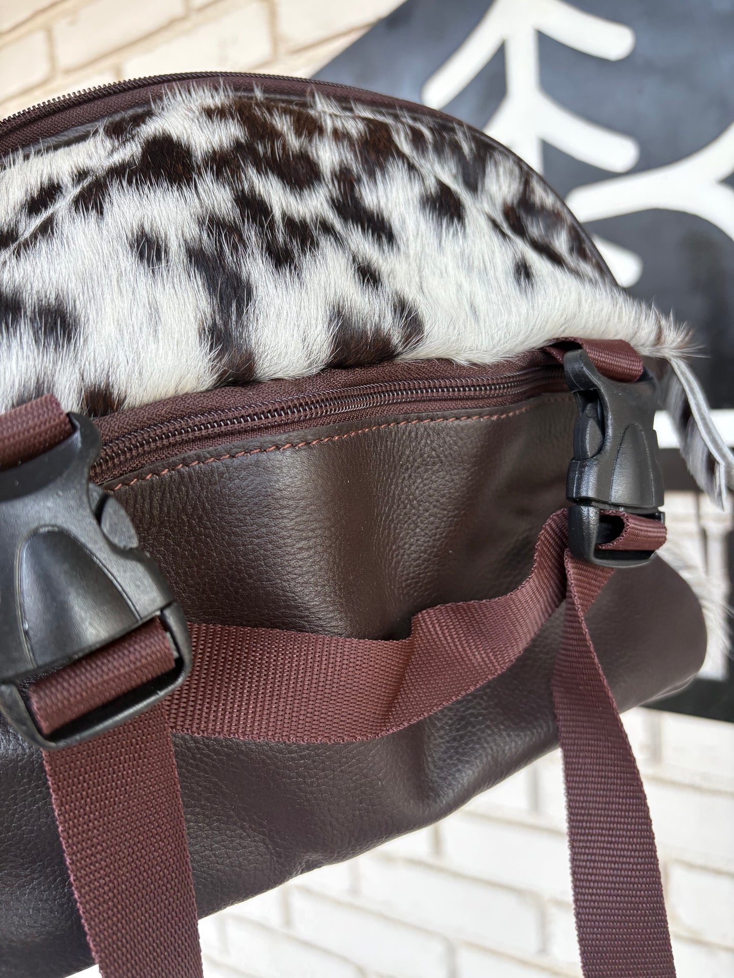RLP Cowhide Saddle Sack - Brown (5)