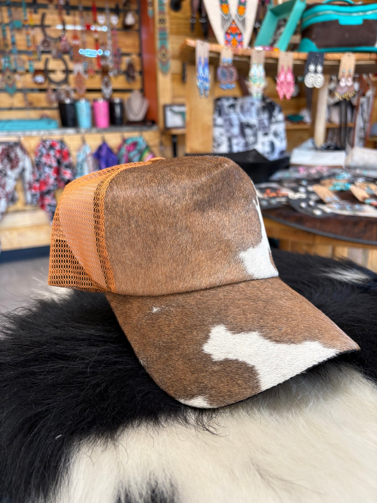 Cowhide Cap