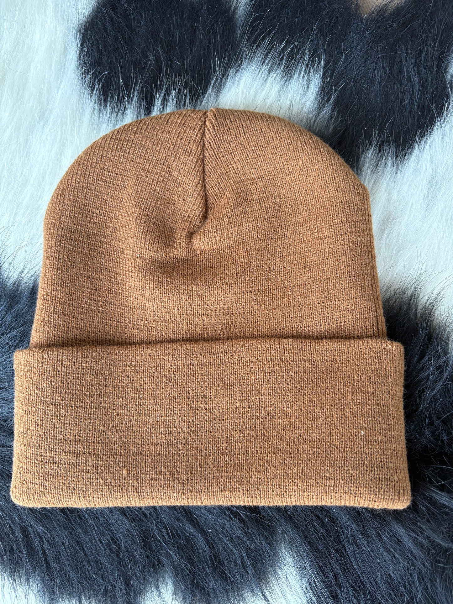 RLP Beanie - Brown + Black