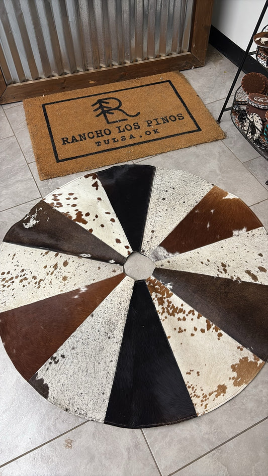 Cowhide Tree Skirt