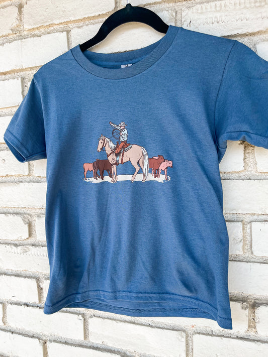 Palomino Cattle drive Tee