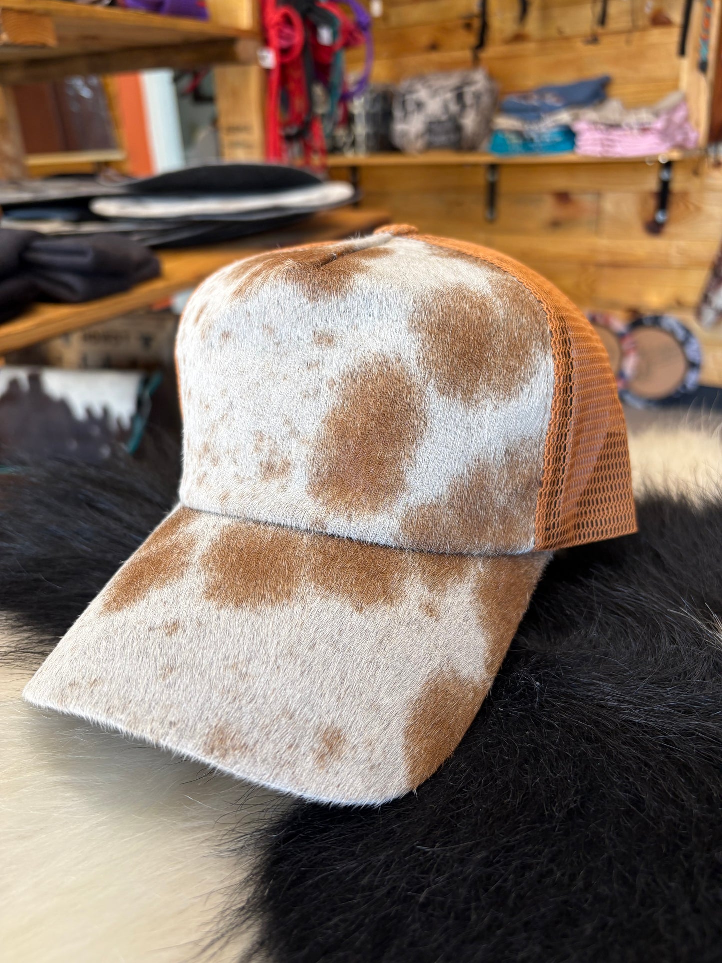 Cowhide Cap