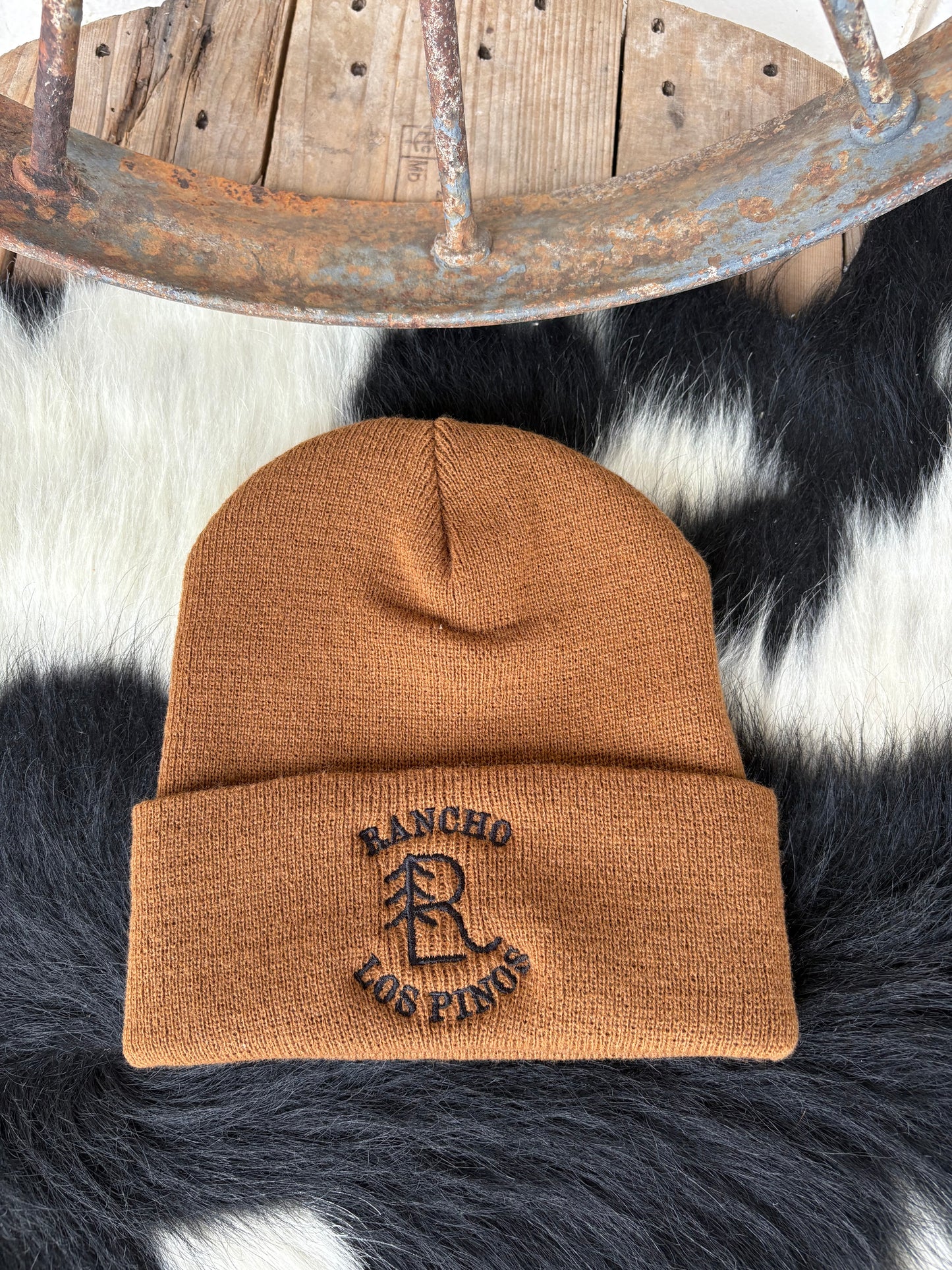 RLP Beanie - Brown + Black