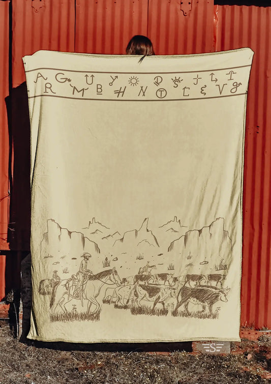 Blanket - Cattle Drive