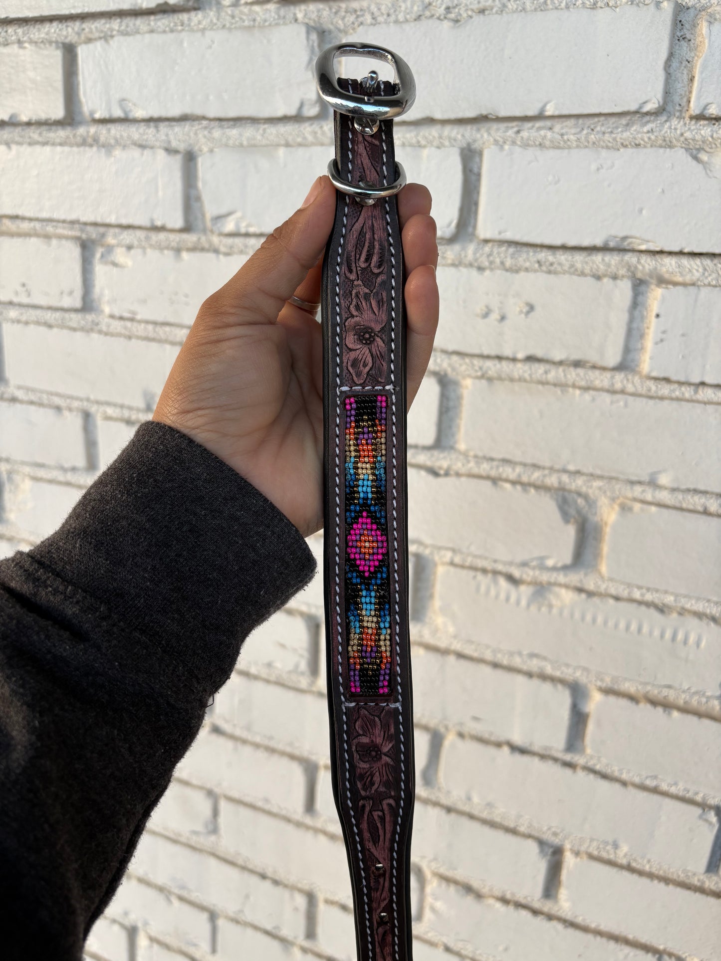 Galaxy Beaded Dog Collar