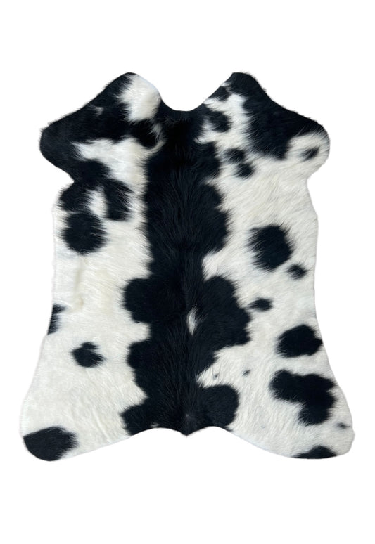 Black & White Calf Hide Rug