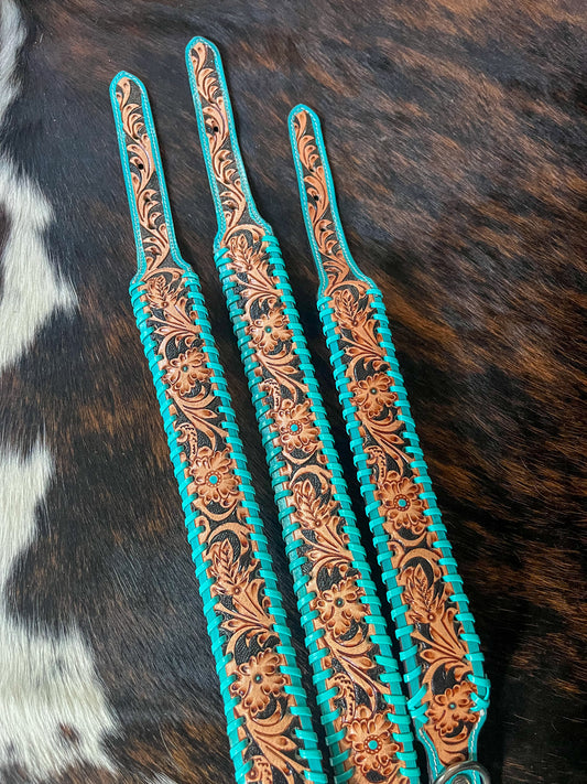 Howdy Tooled Dog Collar