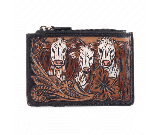 Tres Vacas Card Holder /Coin Wallet