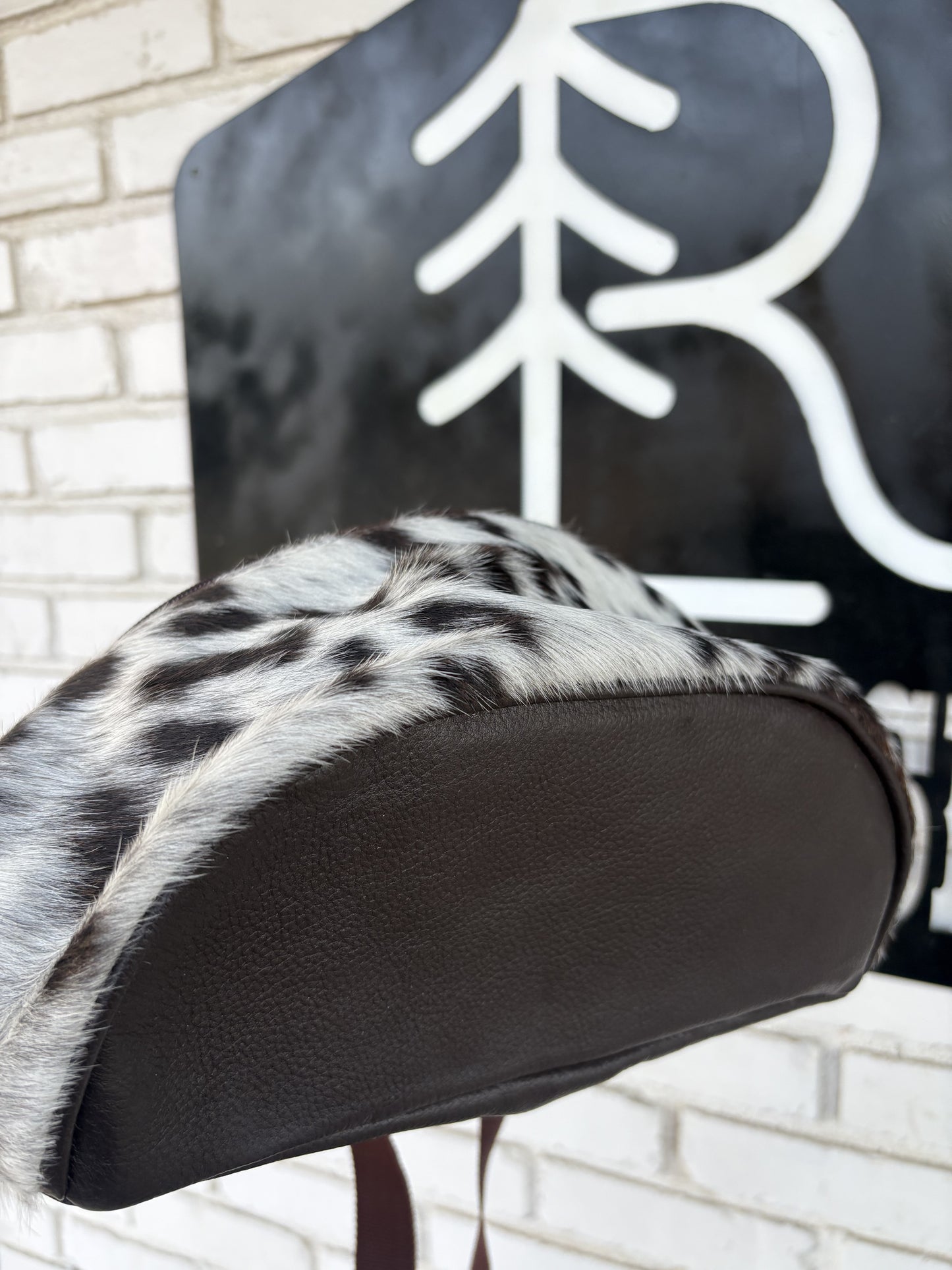RLP Cowhide Saddle Sack - Brown (5)