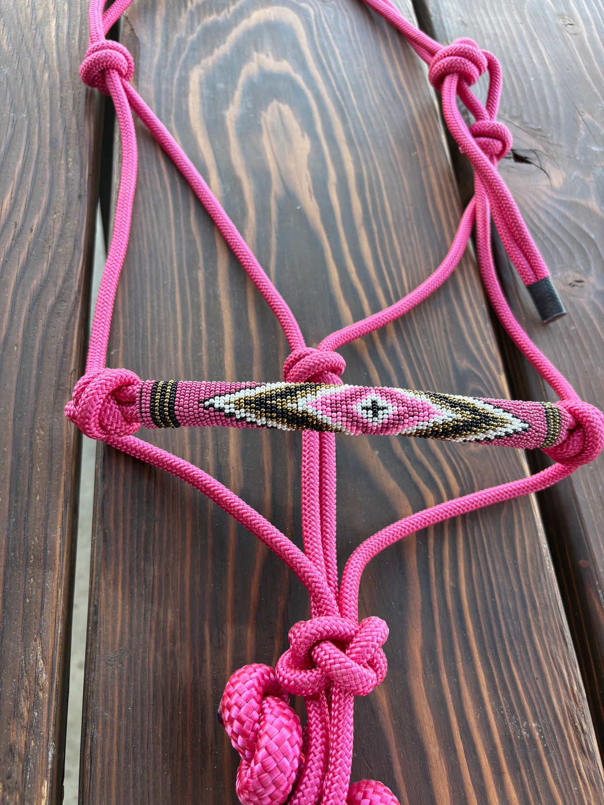 Horse Rope Halter- Pink