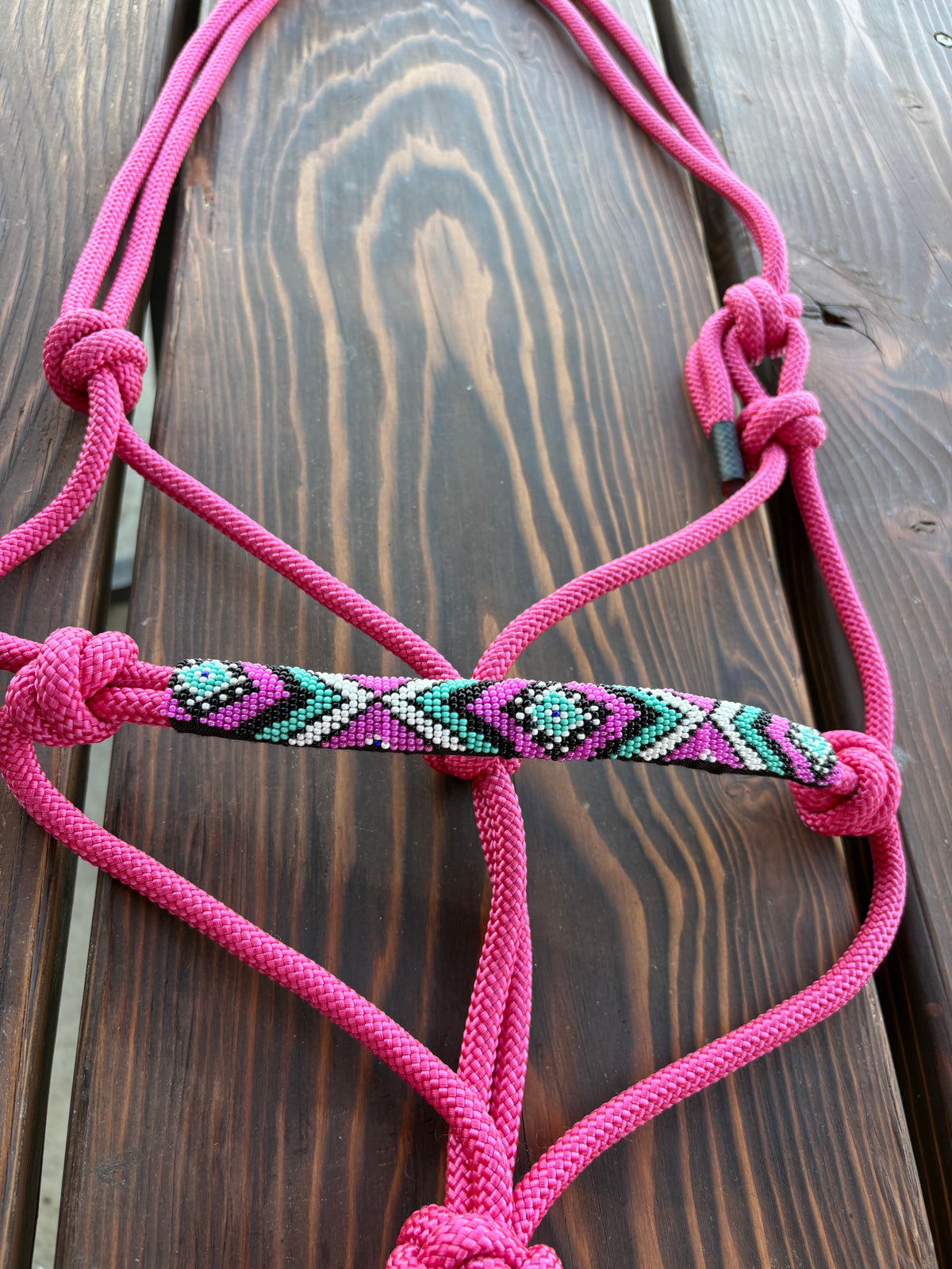 Horse Rope Halter- Pink